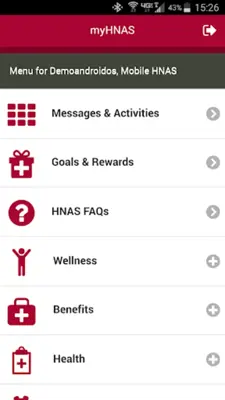 myHNAS android App screenshot 4